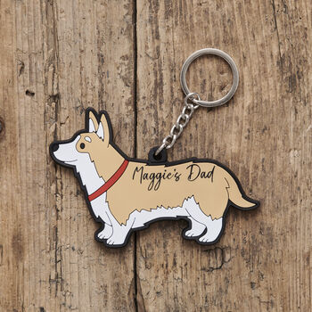 Corgi Keyring Personalisation Available, 2 of 4