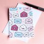 Love Letters Illustrated Any Occasion Card, thumbnail 2 of 2