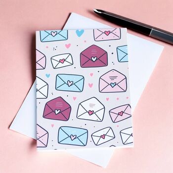 Love Letters Illustrated Any Occasion Card, 2 of 2