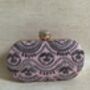 Pink Handcrafted Oval Clutch Bag, thumbnail 7 of 9
