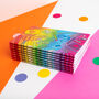 Rainbow Stationery A6 Notebook, thumbnail 2 of 8