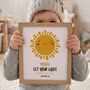 Personalised Children's Print, Let Your Light Shine, thumbnail 1 of 10