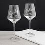 Personalised Love Heart Wine Glass, thumbnail 10 of 10