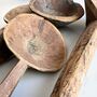 Antique Indian Primitive Wooden Spoons, thumbnail 3 of 6