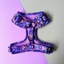 Ditsy Floral Adjustable Padded Dog Harness, thumbnail 9 of 11