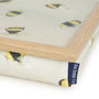 Busy Bees Fabric Bean Bag Cushioned Lap Tray Table, thumbnail 8 of 10