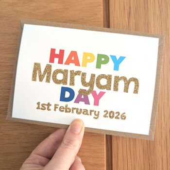 Personalised Children's Birthday Card With Date, 2 of 2