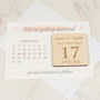 Calendar Wedding Save The Date Magnets And Cards, thumbnail 2 of 7