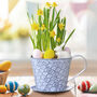 Personalised Tea Cup Easter Plant Pot, thumbnail 3 of 4