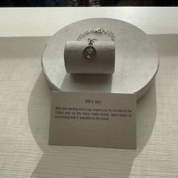 21st Birthday Life's Key Bracelet, 2 of 4