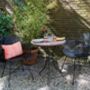 Black Braided Rattan Garden Tub Chair, thumbnail 1 of 2