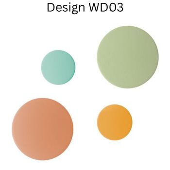 Wall Hanging Hooks Pin Style In A Set Of Four Colours, 5 of 9