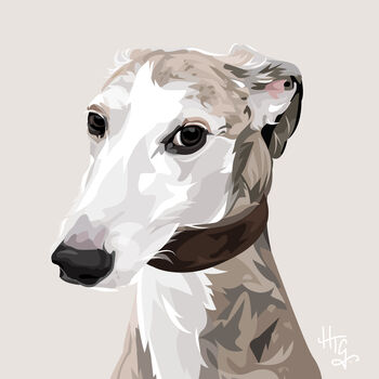Personalised Pet Portrait Print, 10 of 12