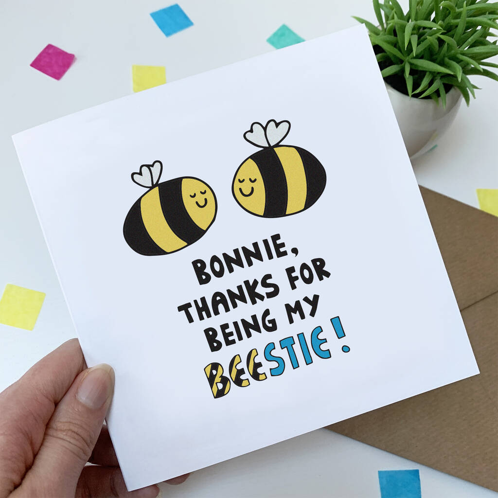 Personalised Funny Friendship Card