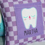 Checkerboard Tooth Fairy Cushion, thumbnail 6 of 12