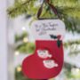 Personalised Selfie Couple Christmas Decoration, thumbnail 3 of 5