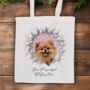 Personalised Christmas Pomeranian Break Through, thumbnail 7 of 10