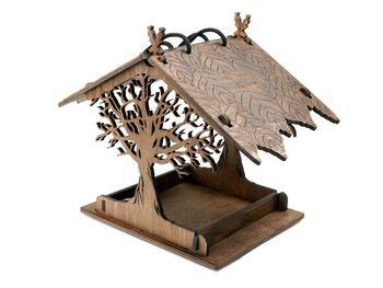 Personalised Wooden Bird House, 8 of 10