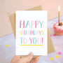 Happy Birthday Card, thumbnail 4 of 10