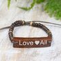 Love All Slogan Bracelets Party Favours | Set Of Six, thumbnail 3 of 4