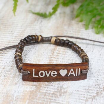 Love All Slogan Bracelets Party Favours | Set Of Six, 3 of 4