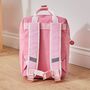 Personalised Pink Grab Handle And Purse Large Backpack, thumbnail 5 of 6