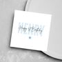 Personalised Name Age Number Birthday Card For Him, thumbnail 1 of 12