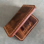 Personalised Genuine Leather Card Holder, thumbnail 2 of 10