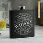 Personalised Birthday Year Hip Flask With Gift Box, thumbnail 1 of 4