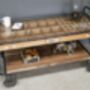 Industrial Haberdashery Storage Coffee Table, thumbnail 2 of 2