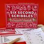 Six Second Scribbles Christmas | The Frantically Fast, Fantastically Fun And Festive Drawing Game, thumbnail 2 of 6