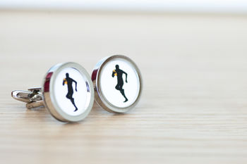 Rugby Player On Cufflinks, 3 of 3