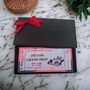 F1 Grand Prix Ticket Personalised Gift Ticket, thumbnail 1 of 6