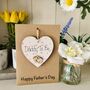 Personalised Father's Day Daddy To Be Keepsake Card, thumbnail 4 of 6