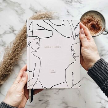 Body + Soul 12 Month Wellness Journal And Planner Cream, 2 of 12
