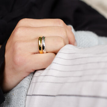 Family Birthstone Elegant Cosmo Personalised Ring, 4 of 9