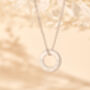Personalised Eternity Necklace, thumbnail 2 of 5