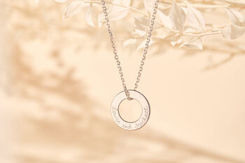 Personalised Eternity Necklace, 2 of 5