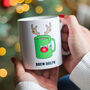 'Brewdolph' Funny Christmas Mug, thumbnail 1 of 3