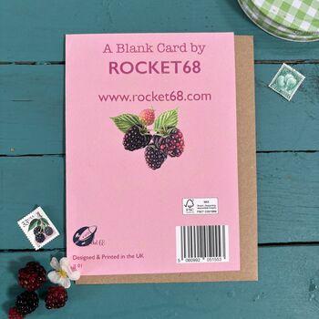 Berries Jam Birthday Card, 3 of 3