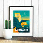 Monaco Art Print, thumbnail 3 of 4