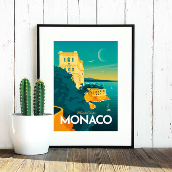 Monaco Art Print, 3 of 4