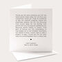 Heartfelt Thank You Teacher Card, thumbnail 1 of 4