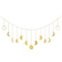 Gold Bohemian Moon Phase Garland For Home Office, thumbnail 7 of 8