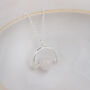 Sterling Silver Semi Precious Bead Spinner Pendant, thumbnail 5 of 7