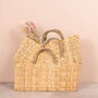 Reed Storage Baskets, Three Sizes And Sets, thumbnail 5 of 6