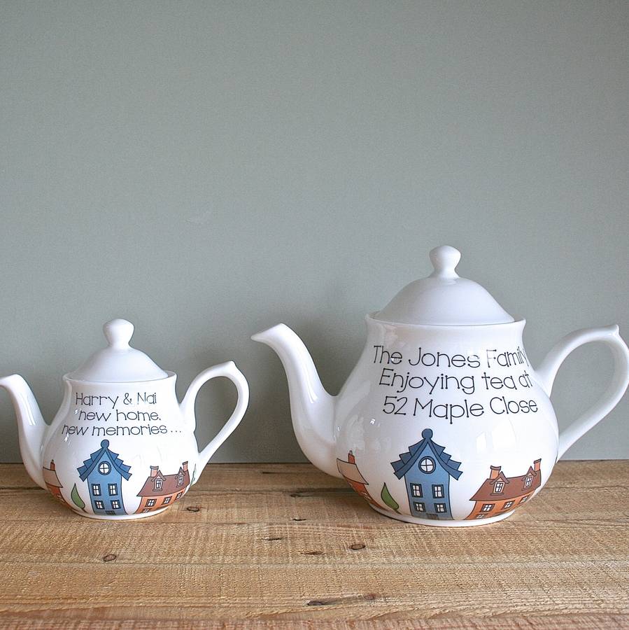 personalised family teapot by sparkle ceramics | notonthehighstreet.com