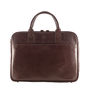 Luxury Leather Laptop Bag For Macbook. 'The Calvino', thumbnail 3 of 12