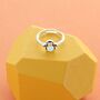 Children's Silver Penguin Adjustable Ring, thumbnail 1 of 2