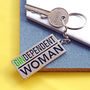 'Gindependent Woman' Funny Gin Keyring, thumbnail 1 of 2